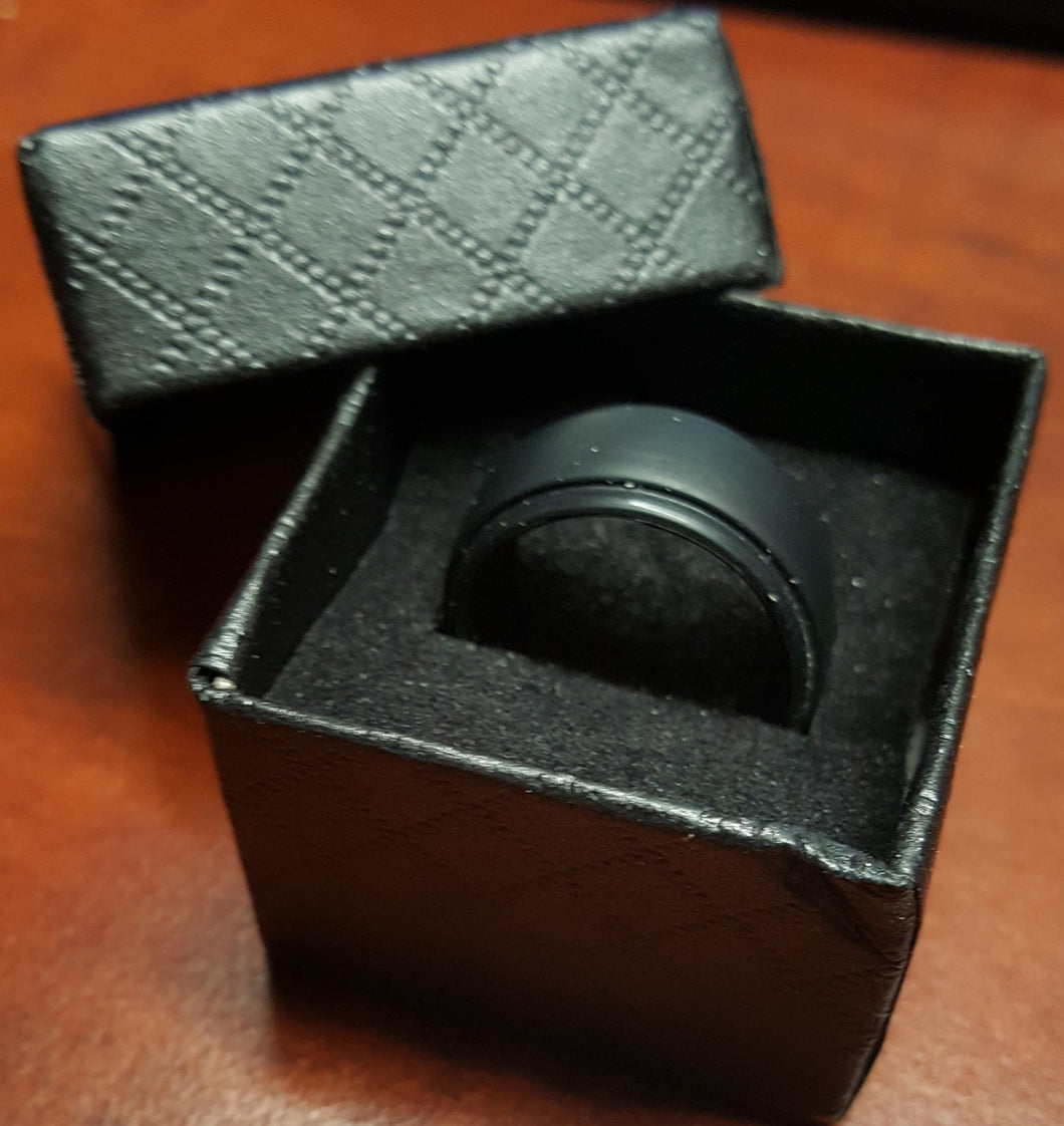 Men's Ring With Gift Box - Dad's Ring - Safe Wedding Rings for Men